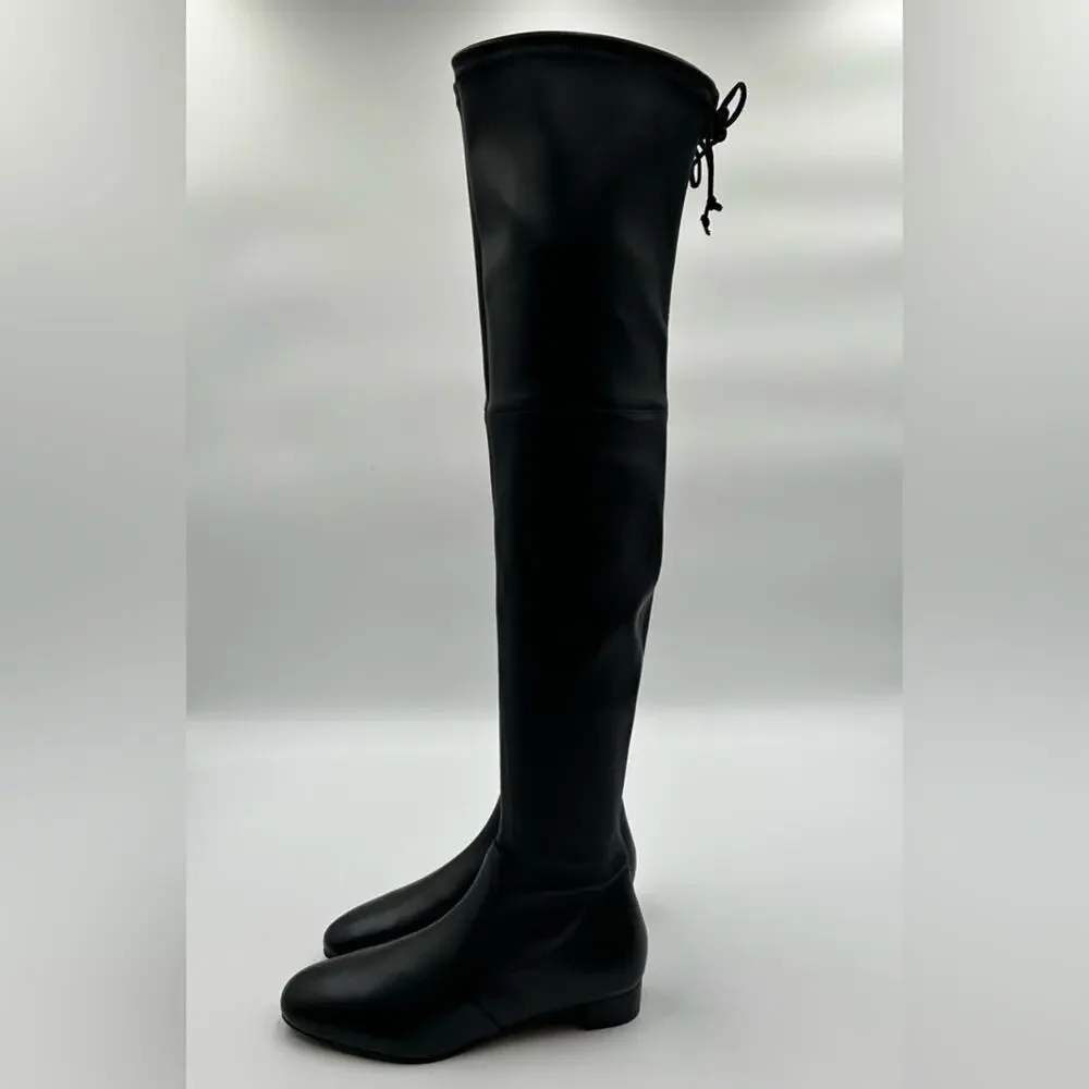 Stuart Weitzman Over-the-Knee Boots Black Color Size 5 B NWT
